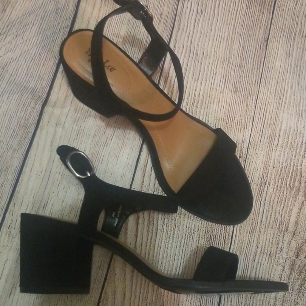 New low and thick heel